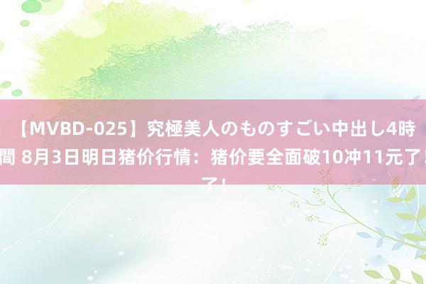 【MVBD-025】究極美人のものすごい中出し4時間 8月3日明日猪价行情：猪价要全面破10冲11元了！