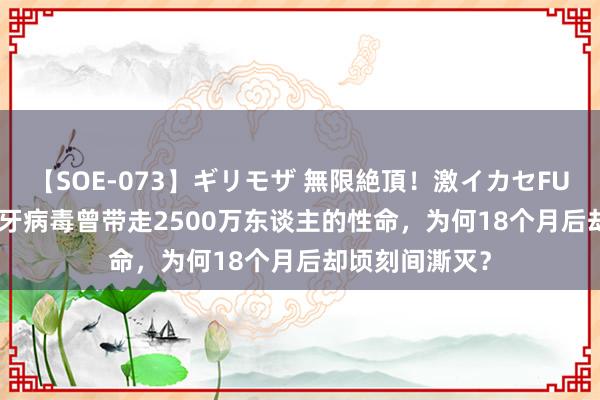 【SOE-073】ギリモザ 無限絶頂！激イカセFUCK Ami 西班牙病毒曾带走2500万东谈主的性命，为何18个月后却顷刻间澌灭？